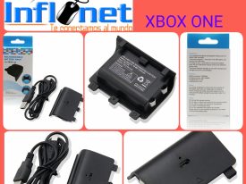 BATERIA RECARGABLE PARA CONTROLES DE XBOX ONE 2400MAH CON CABLE USB HS-XO169