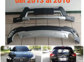 Kit de Defensas o Sobrebomper Mazda Cx5 2013 a 2016 Delantera y Trasera