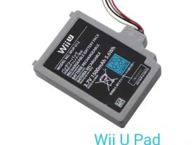 BATERIA PARA PAD DE NINTENDO WIIU RECARGABLE NUEVA ORIGINAL