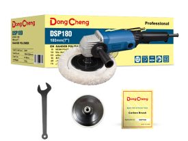PULIDORA NUEVA COMPLETA CON MOPA MARCA Dongcheng DSP180 TRABAJA COMO LIJADORA/ PULIDORA 180 mm 750W