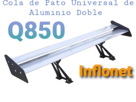 COLA UNIVERSAL DE ALUMINIO ALTA DOBLE TIPO T 80502-01 BLANCA
