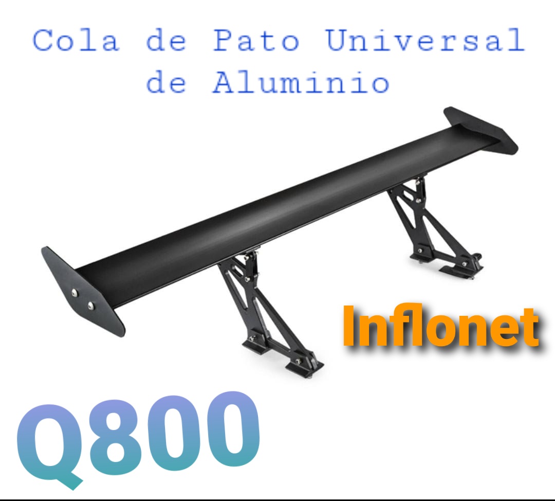 COLA UNIVERSAL DE ALUMINIO ALTA BTC 80503 NEGRA