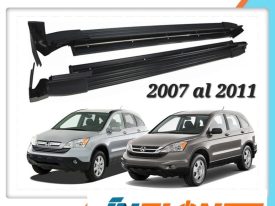 Estribos Honda CRV 2007 al 2011 Negros