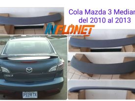 Cola de Pato MAZDA 3 2010 al 2013 Mediana con Aletas Sedan 80711