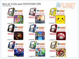 Skin o Calcomania de Vinilo Compatible para Nintendo 2DS
