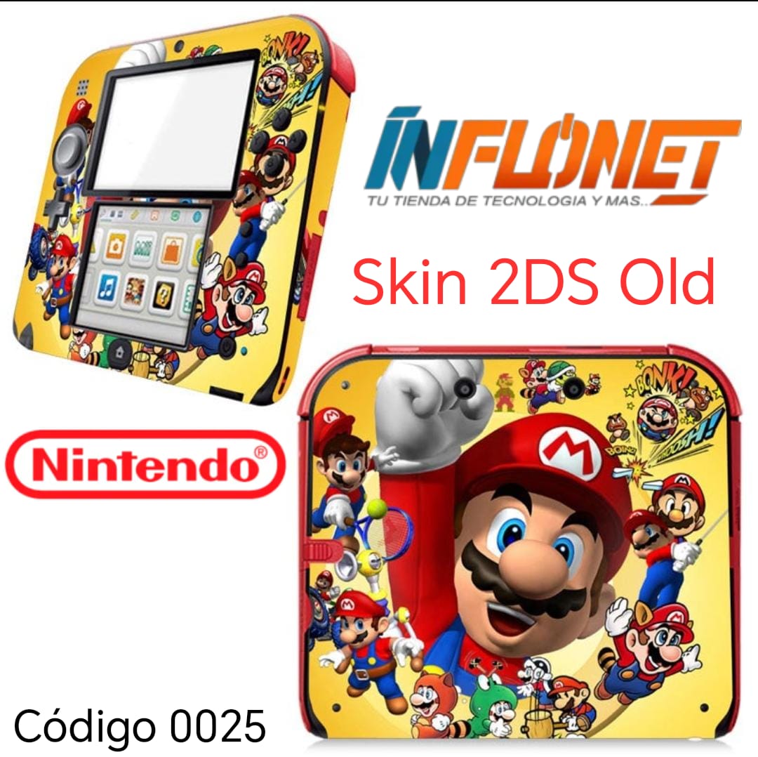Skin o Calcomania de Vinilo Compatible para Nintendo 2DS - Image 9