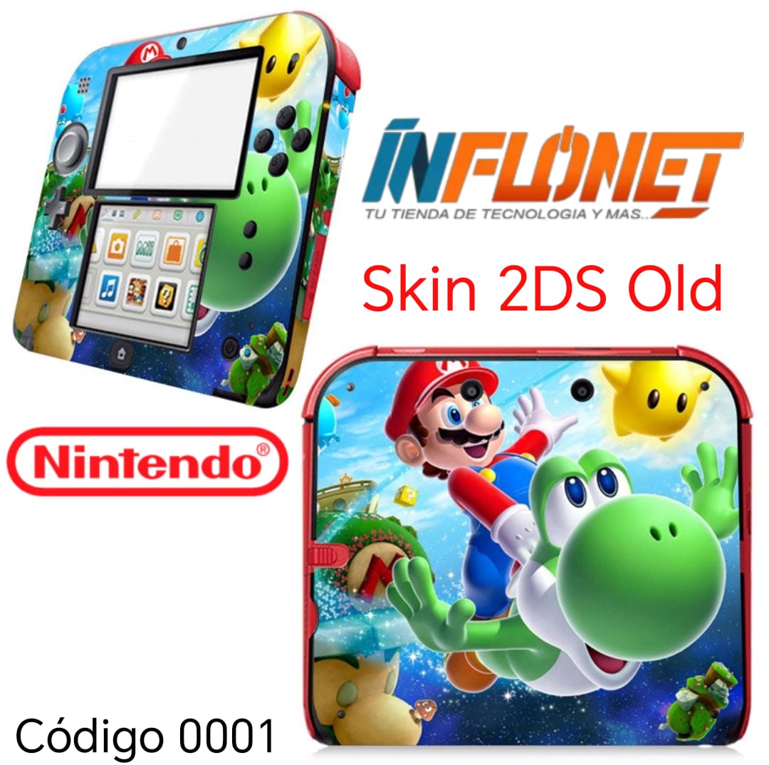 Skin o Calcomania de Vinilo Compatible para Nintendo 2DS - Image 8