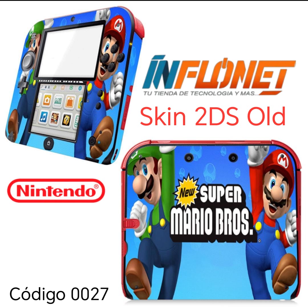 Skin o Calcomania de Vinilo Compatible para Nintendo 2DS - Image 5