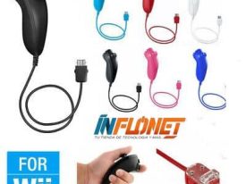 Control Nunchuck para Nintendo Wii 6 Nuevos colores disponibles