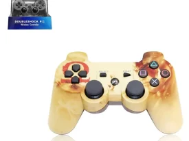 Control Inalambrico PS3 Recargable HS-PS3125 Diseño God of War