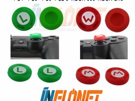 Caps o Gomas de Silicon HS-SW330 2 PACK Para Jostick de Controles de Nintendo SWITCH PRO - PS5- PS4- PS3 - PS2 - XBOX 360 - XBOX ONE-XBOX SERIES