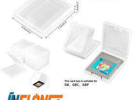 Cajas Plasticas Casette o Cartuchos de Nintendo Game Boy Color GBC - GB - GBP
