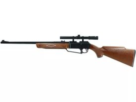 RIFLE DAISY POWERLINE 880 DE BOMBEO POLÍMERO IMITACIÓN MADERA 4.5MM