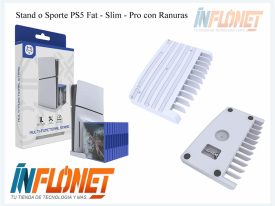 Soporte o Stand Vertical para PS5 Fat - Slim - Pro HS-P5S001 Plastico