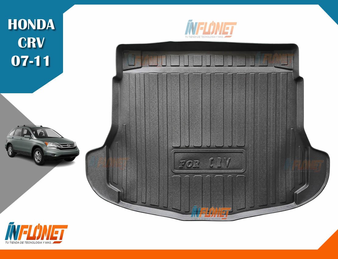 Alfombra de carga TPO para baúl de Honda CRV modelos 2007, 2008, 2009, 2010, 2011 ajuste personalizado Inflonet