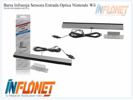 Barra Sensora Entrada Optica para Nintendo Wii Cable 2.5mts