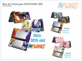 Skin o Calcomania de Vinilo Compatible para Nintendo 3DS old