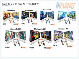 Skin o Calcomania de Vinilo Compatible con Nintendo Wii