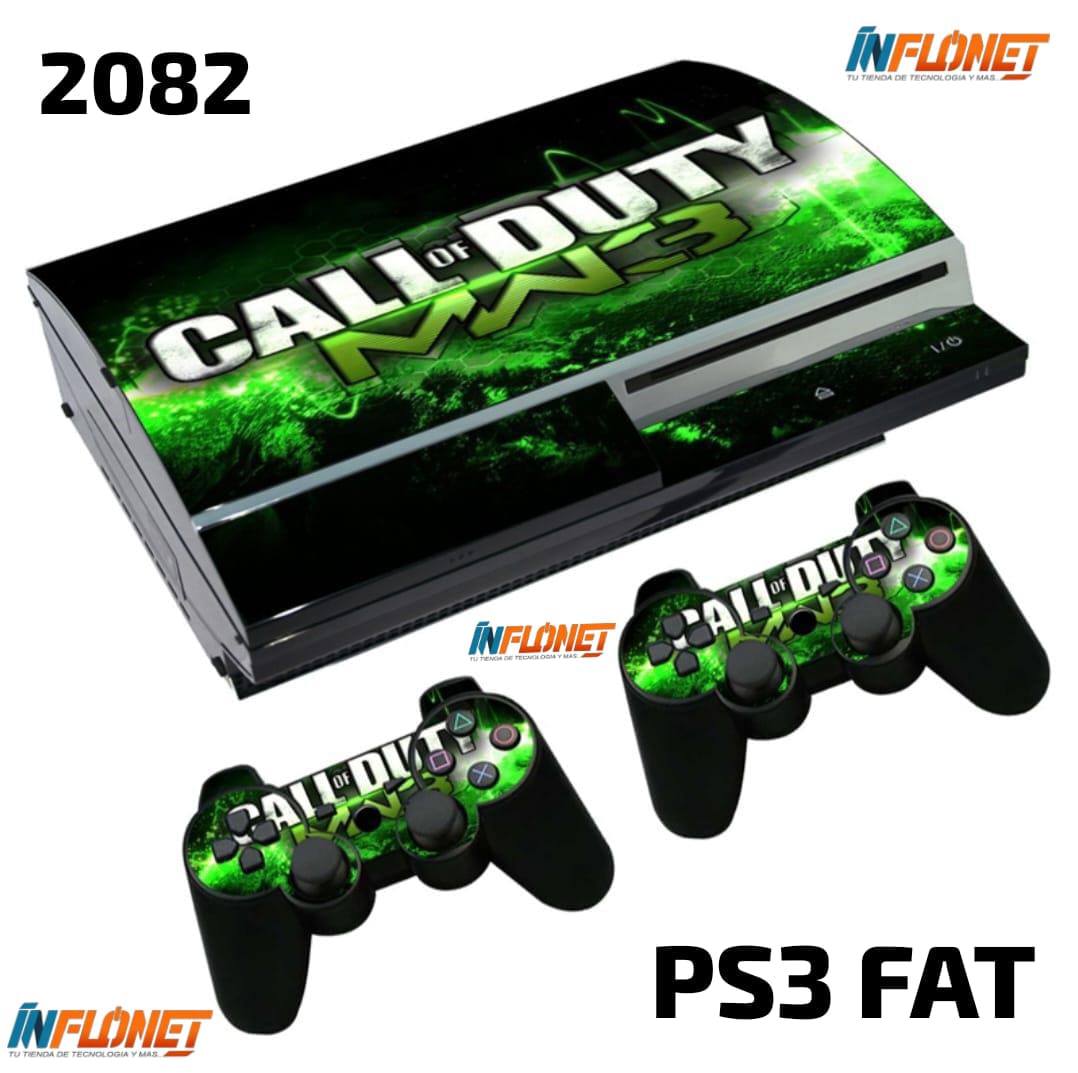 Skin o Calcomania de Vinilo Compatible con PS3 FAT - Image 4