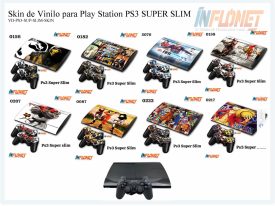 Skin o Calcomania de Vinilo Compatible con PS3 Super Slim