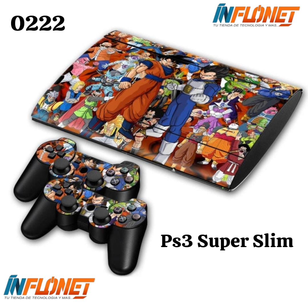 Skin o Calcomania de Vinilo Compatible con PS3 Super Slim - Image 9