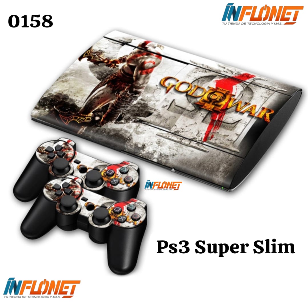 Skin o Calcomania de Vinilo Compatible con PS3 Super Slim - Image 7