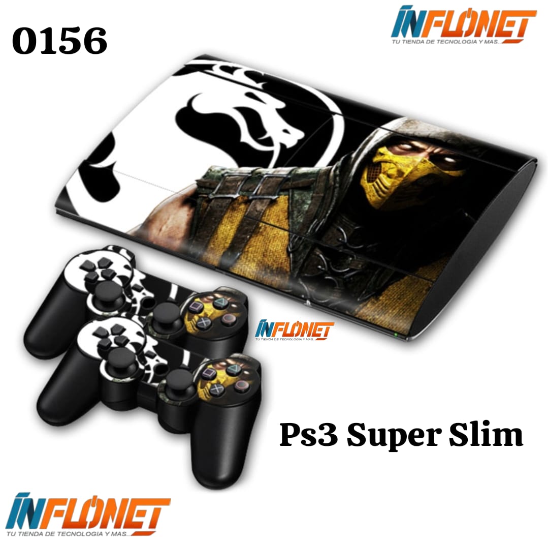 Skin o Calcomania de Vinilo Compatible con PS3 Super Slim - Image 5