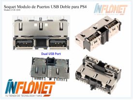 Repuesto de Módulo de puertos USB dobles para PS4 (modelo CUH-1200)