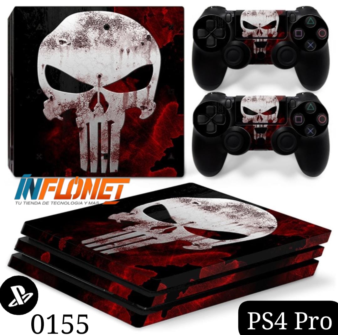 Skin o Calcomania de Vinilo Compatible con PS4 PRO - Image 9