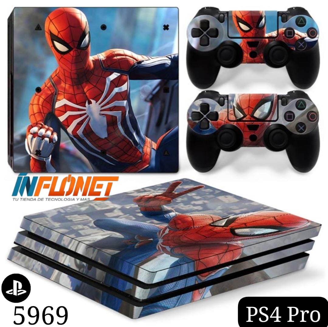 Skin o Calcomania de Vinilo Compatible con PS4 PRO - Image 5