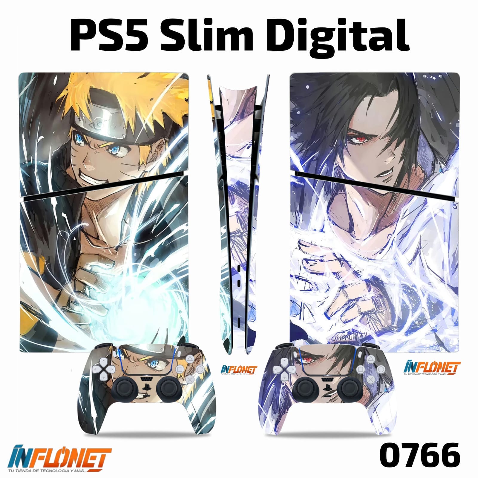 Skin o Calcomania de Vinilo Compatible con Play Station PS5 Slim Digital - Image 24
