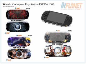 Skin o Calcomania de Vinilo Compatible con Play Station PSP 1000 o FAT
