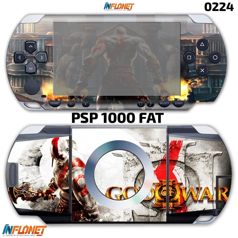 Skin o Calcomania de Vinilo Compatible con Play Station PSP 1000 o FAT - Image 4