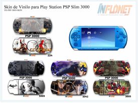 Skin o Calcomania de Vinilo Compatible con Play Station PSP 3000 o Slim