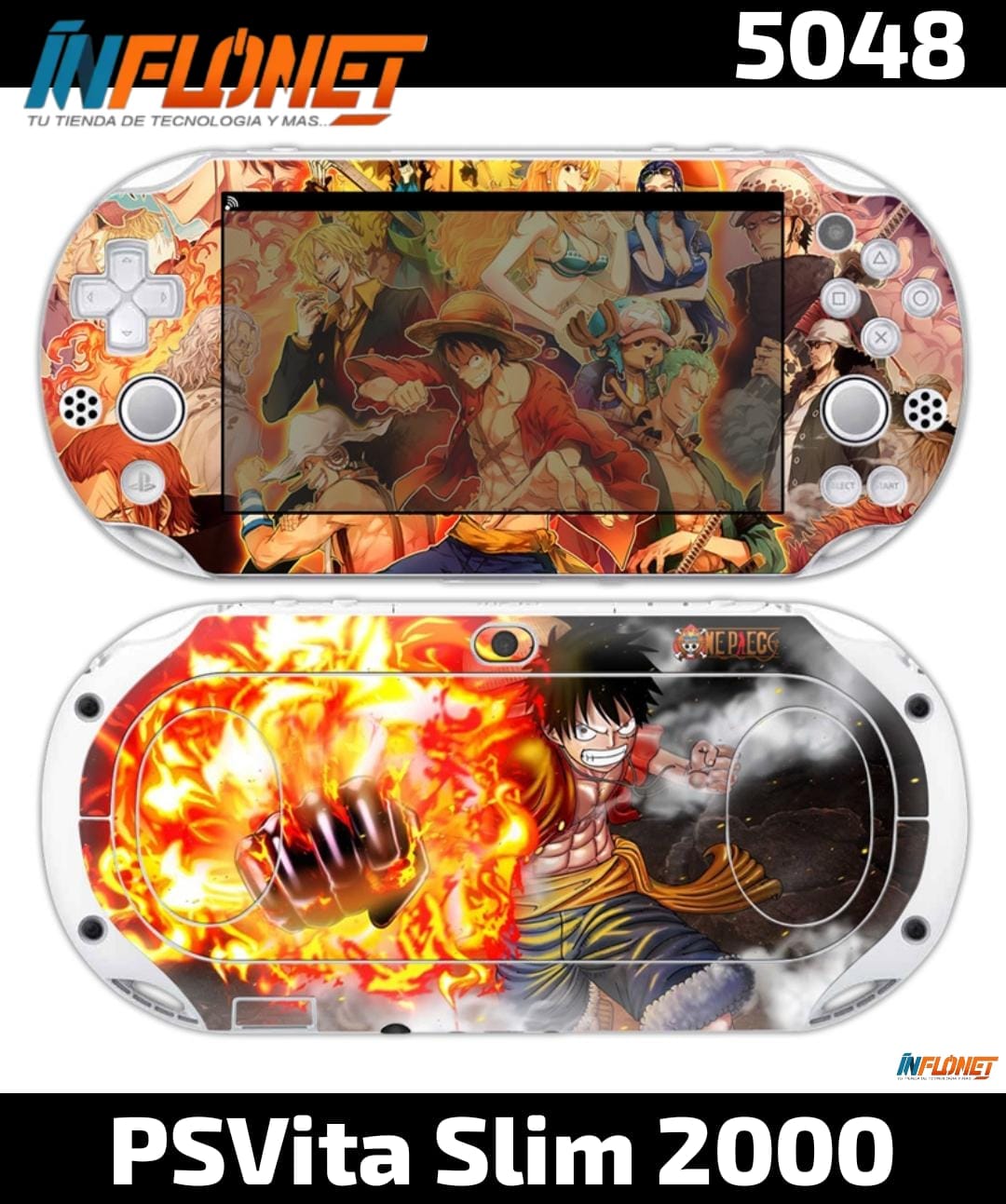 Skin o Calcomania de Vinilo Compatible con Play Station PSVita 2000 o SLIM - Image 3