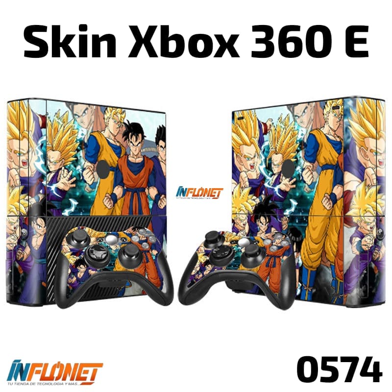 Skin o Calcomania de Vinilo Compatible con XBOX 360 E o Elite - Image 7