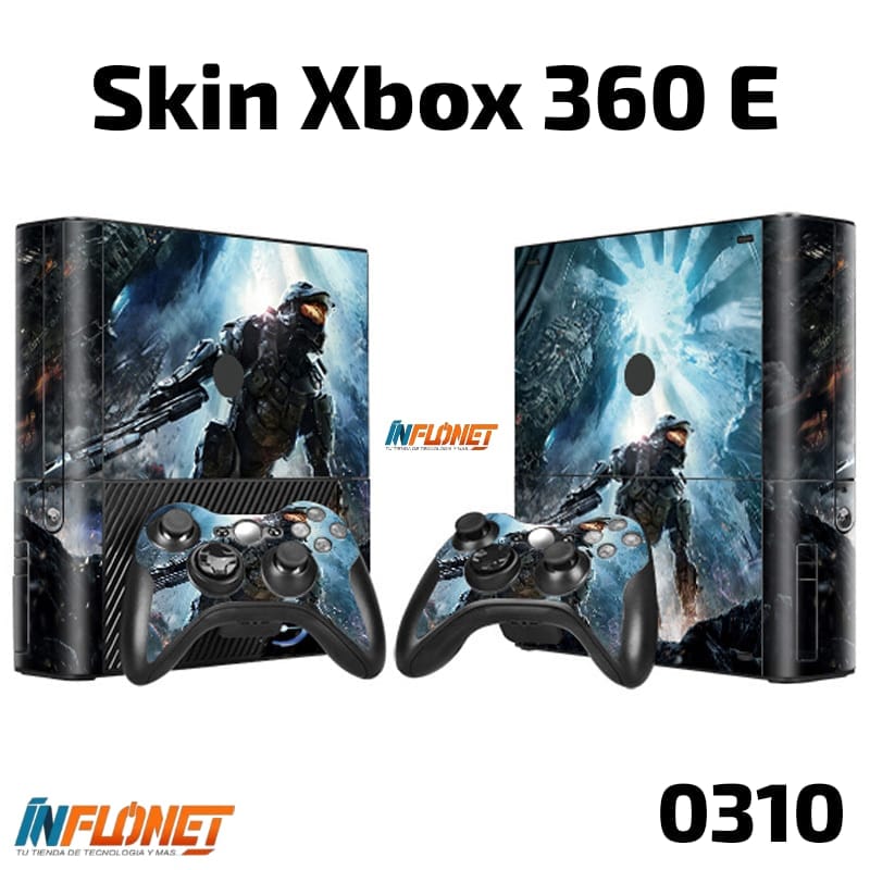 Skin o Calcomania de Vinilo Compatible con XBOX 360 E o Elite - Image 5