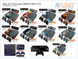 Skin o Calcomania de Vinilo Compatible con XBOX ONE Fat