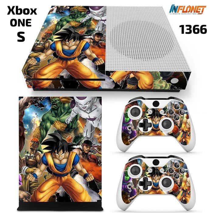 Skin o Calcomania de Vinilo Compatible con XBOX ONE S Slim - Image 9