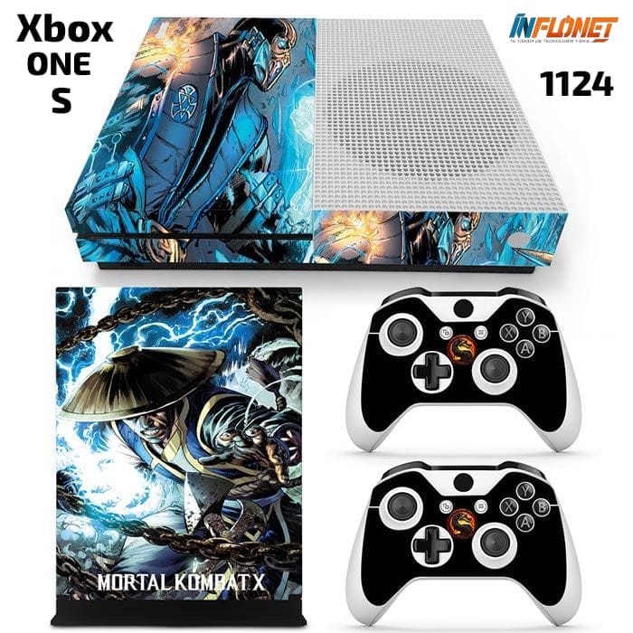 Skin o Calcomania de Vinilo Compatible con XBOX ONE S Slim - Image 3