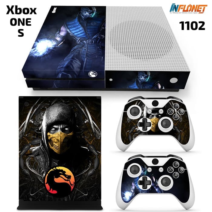Skin o Calcomania de Vinilo Compatible con XBOX ONE S Slim - Image 4