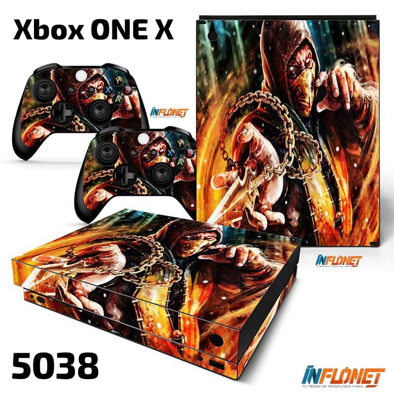 Skin o Calcomania de Vinilo Compatible con XBOX ONE X - Image 8
