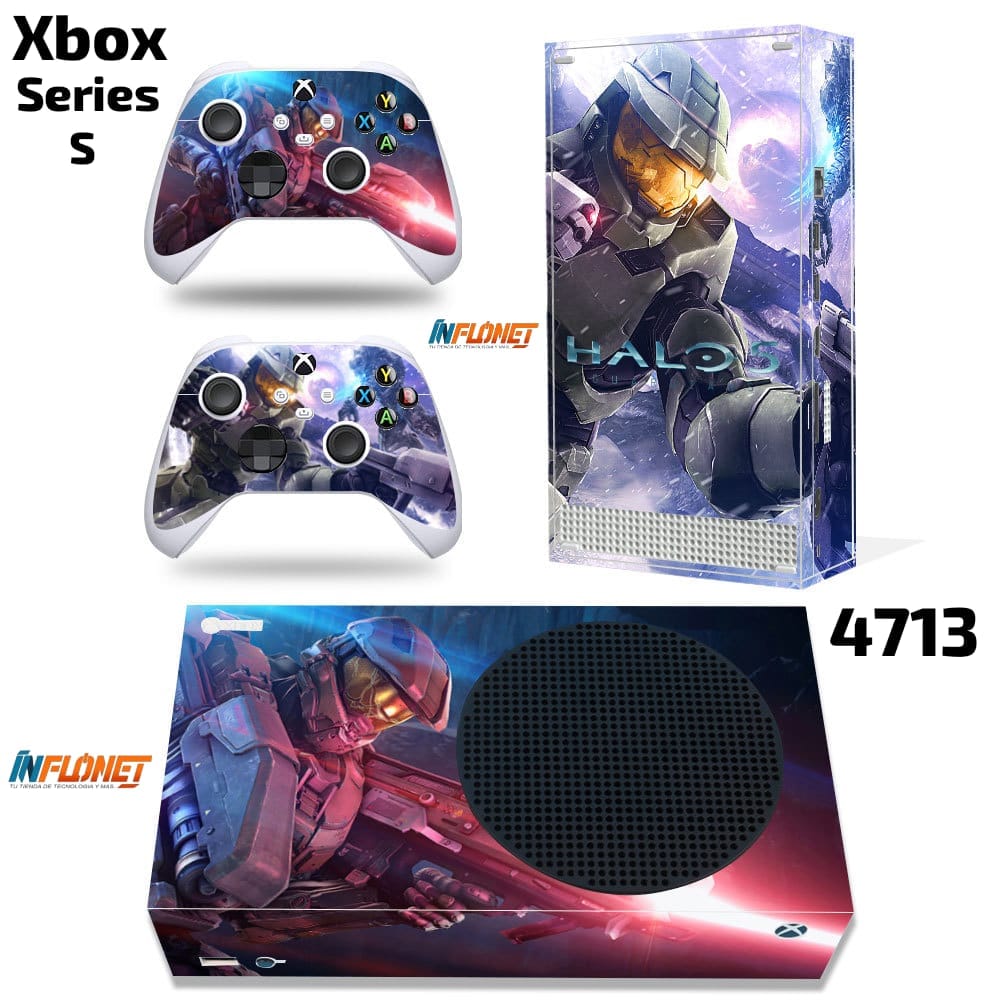 Skin o Calcomania de Vinilo Compatible con XBOX SERIES S - Image 4