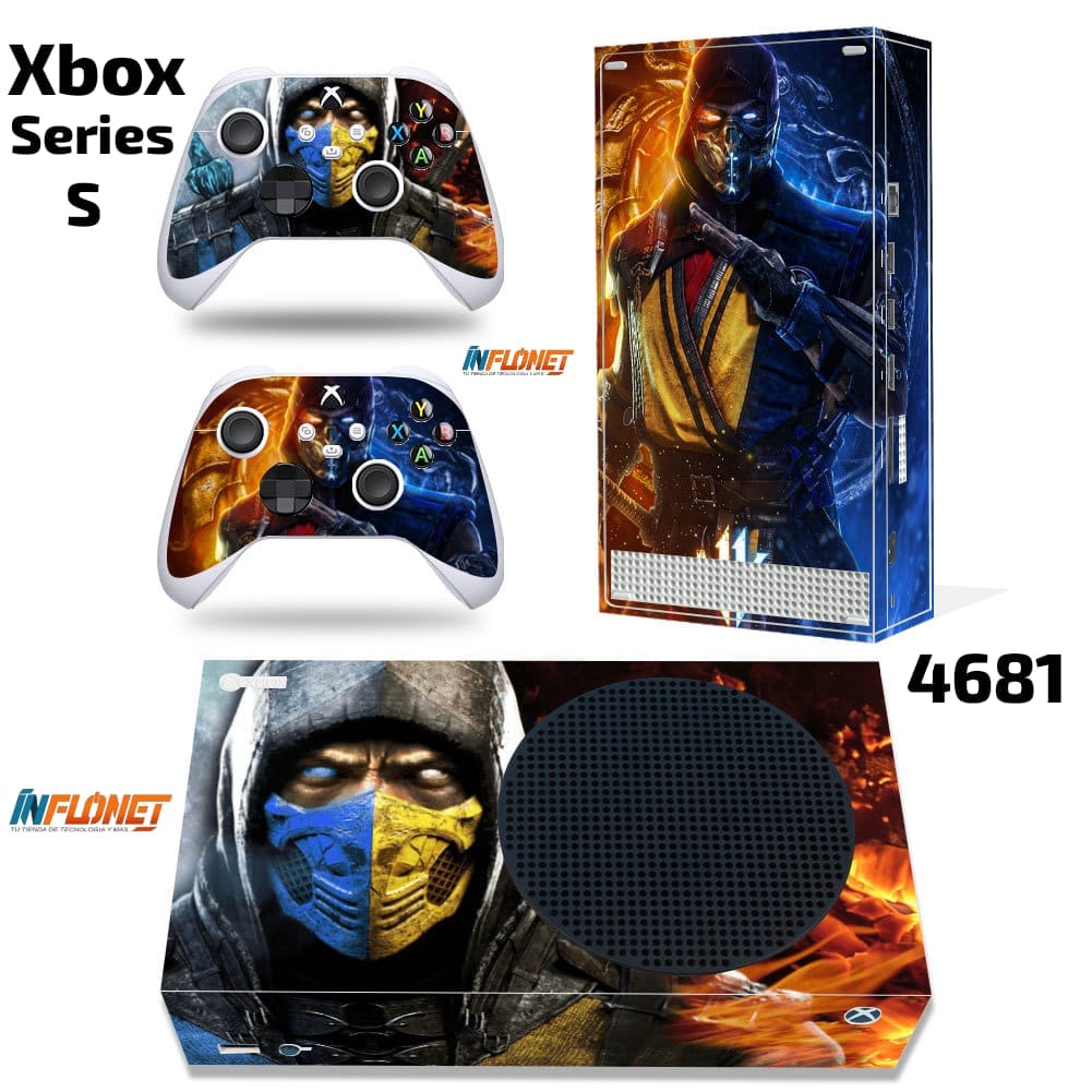 Skin o Calcomania de Vinilo Compatible con XBOX SERIES S - Image 5