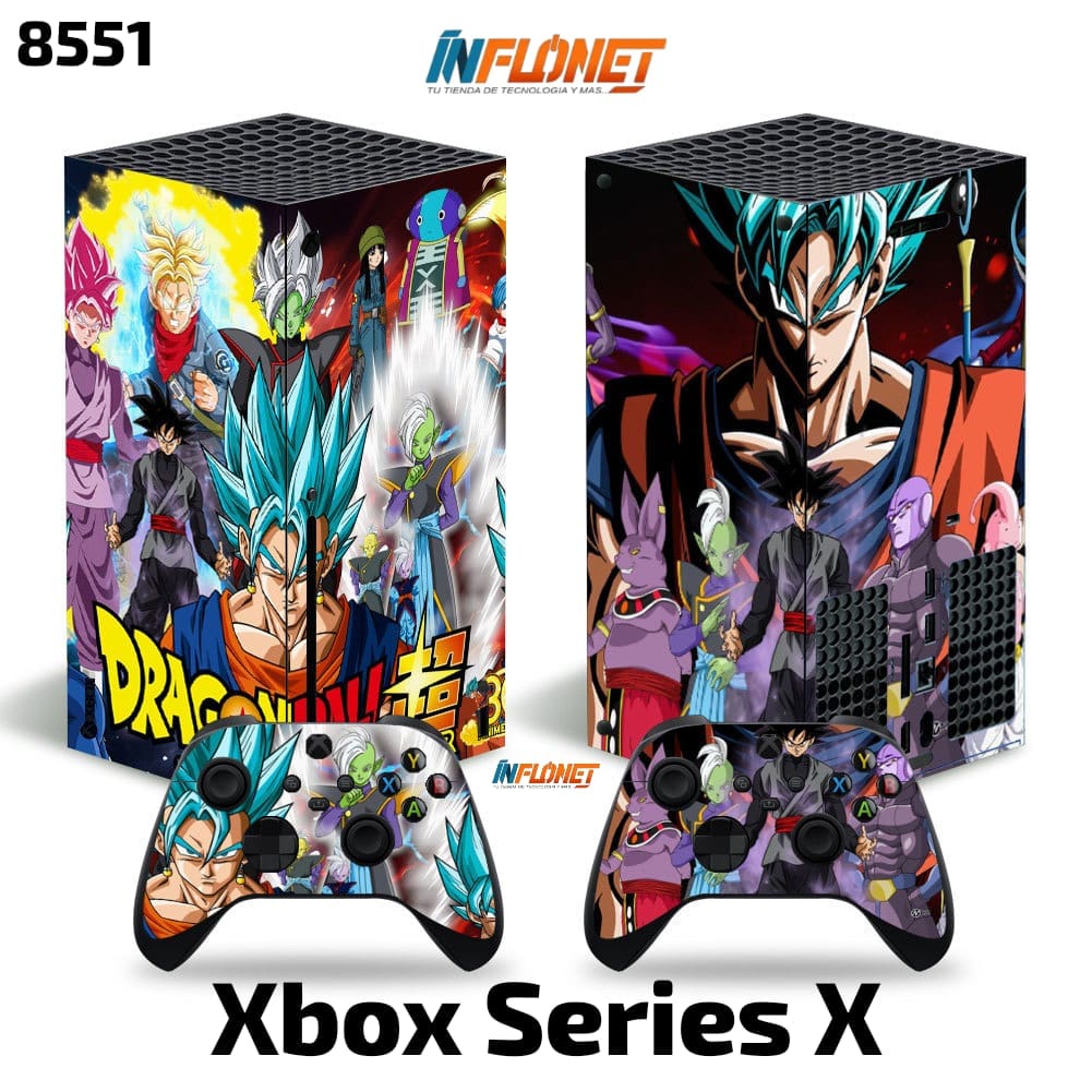 Skin o Calcomania de Vinilo Compatible con XBOX SERIES X - Image 17
