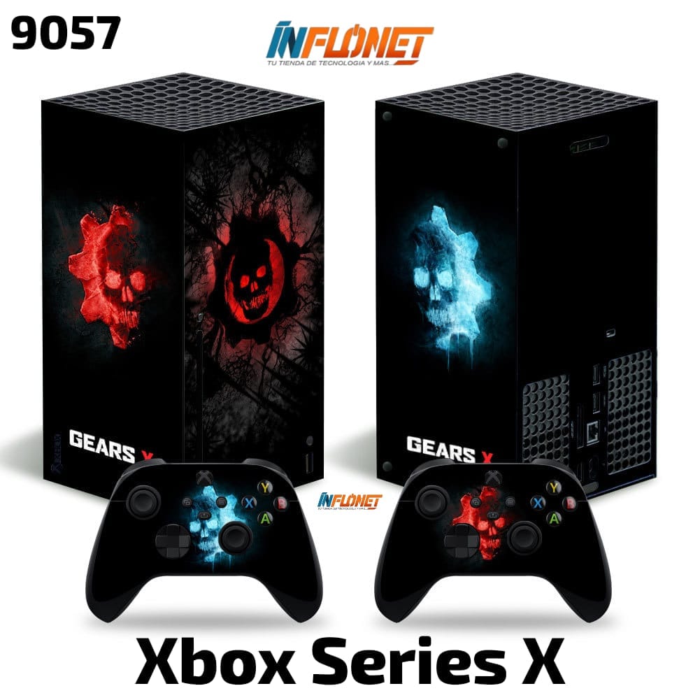 Skin o Calcomania de Vinilo Compatible con XBOX SERIES X - Image 14