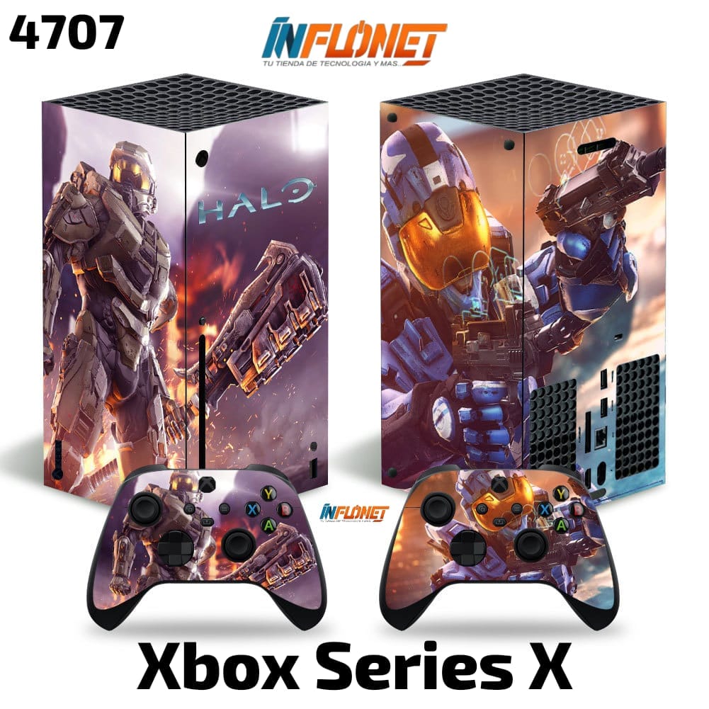 Skin o Calcomania de Vinilo Compatible con XBOX SERIES X - Image 11