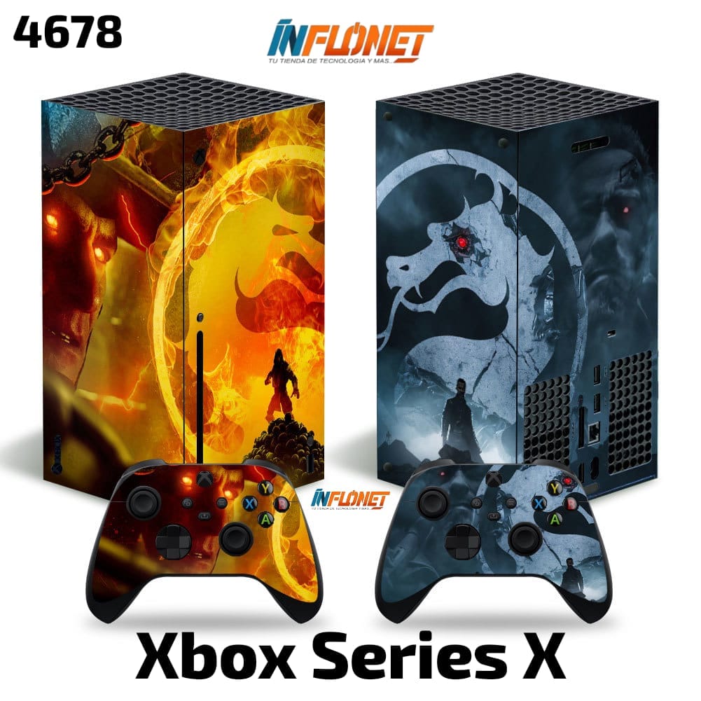 Skin o Calcomania de Vinilo Compatible con XBOX SERIES X - Image 8
