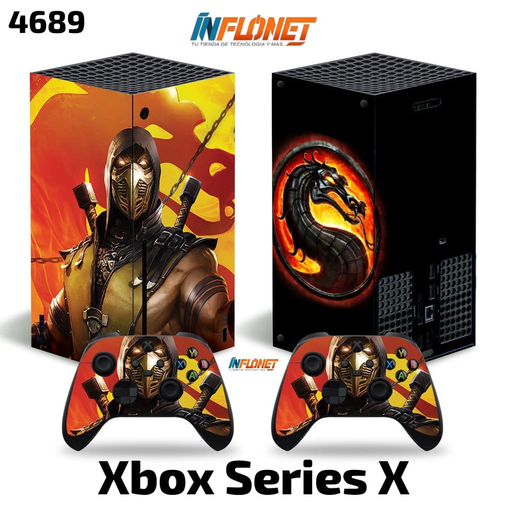 Skin o Calcomania de Vinilo Compatible con XBOX SERIES X - Image 7