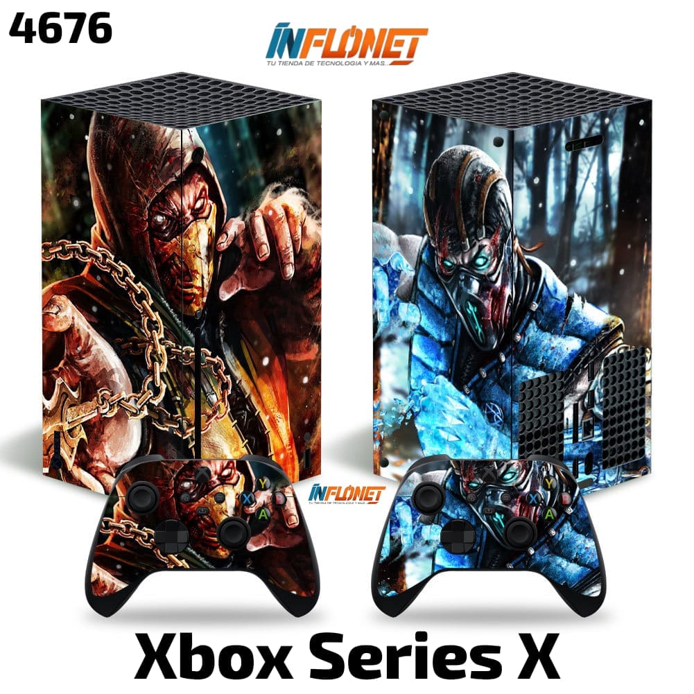 Skin o Calcomania de Vinilo Compatible con XBOX SERIES X - Image 9